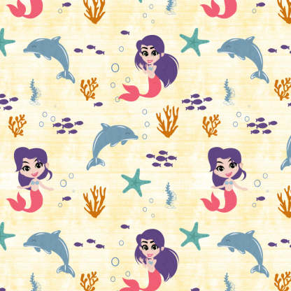 Elegant Kids Print Room Darkening  Curtain - Set Of 1pc - DS514B