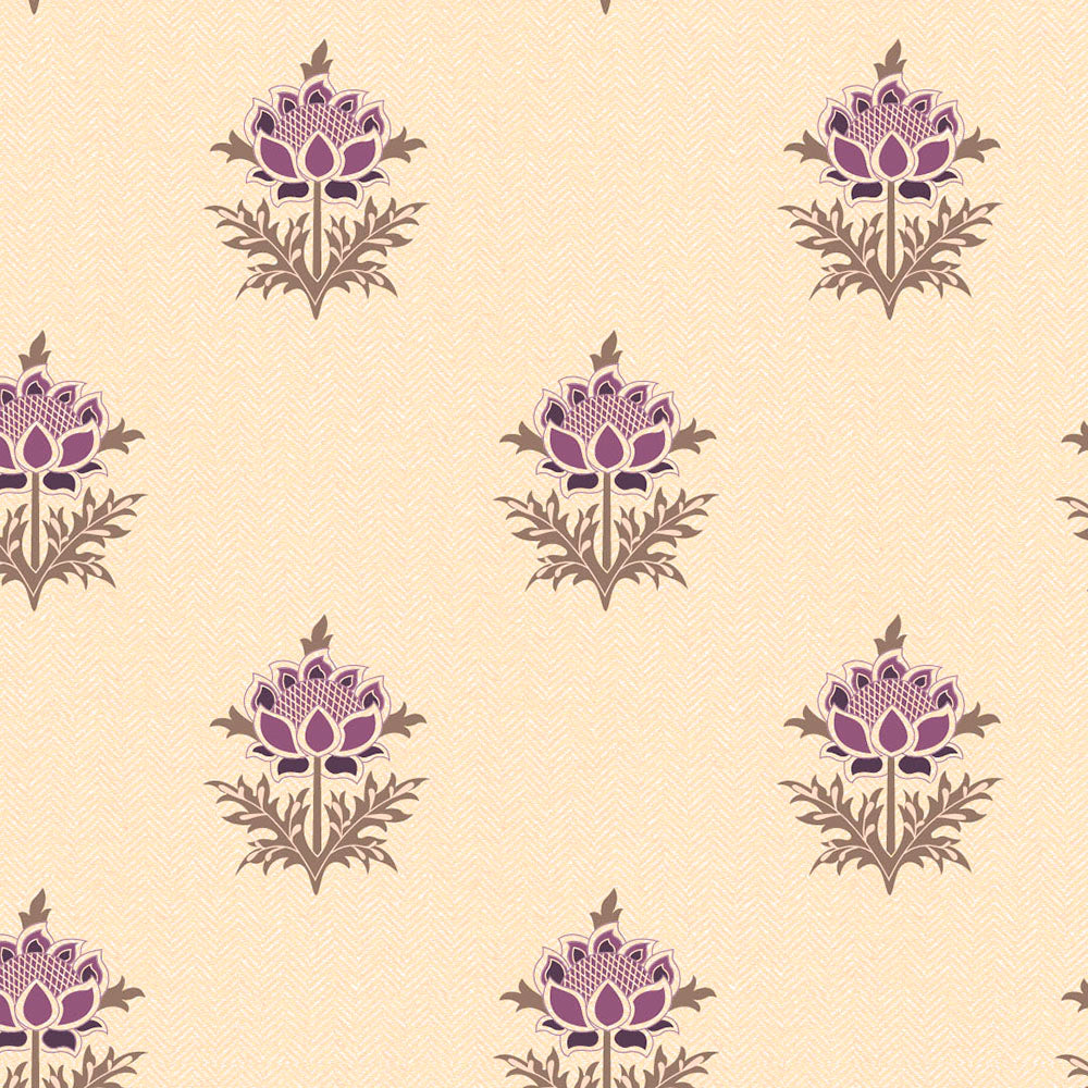 Elegant Ethenic  Print Room Darkening Curtain - Set Of 1pc - DS521B