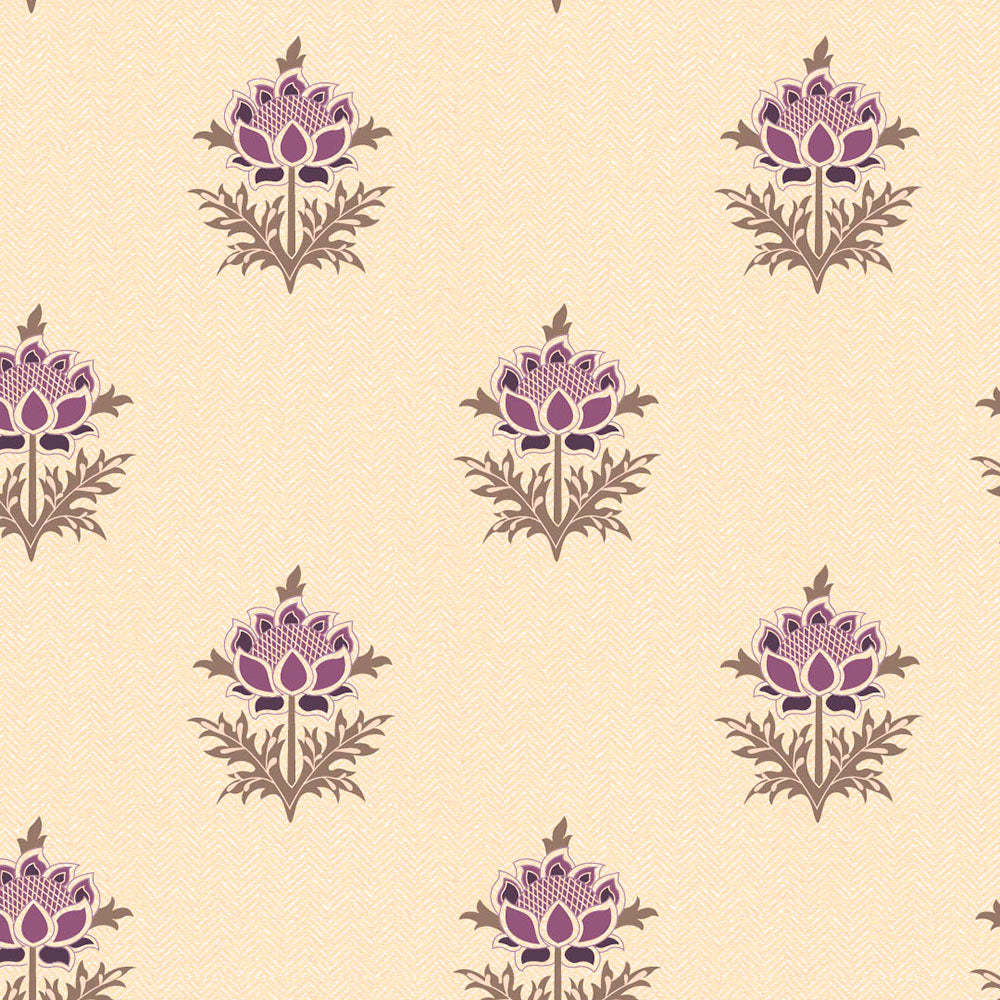 Elegant Ethenic Print Room Darkening Curtain - Set Of 1pc - DS521B