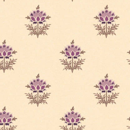 ButtaBliss Indie Plum Purple Heavy Satin Blackout Curtains Set Of 2 - (DS521B)