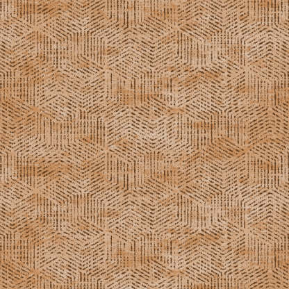 Elegent Geometric Print Matt Finish Room Darkening Curtain Set of 2 MTDS527B