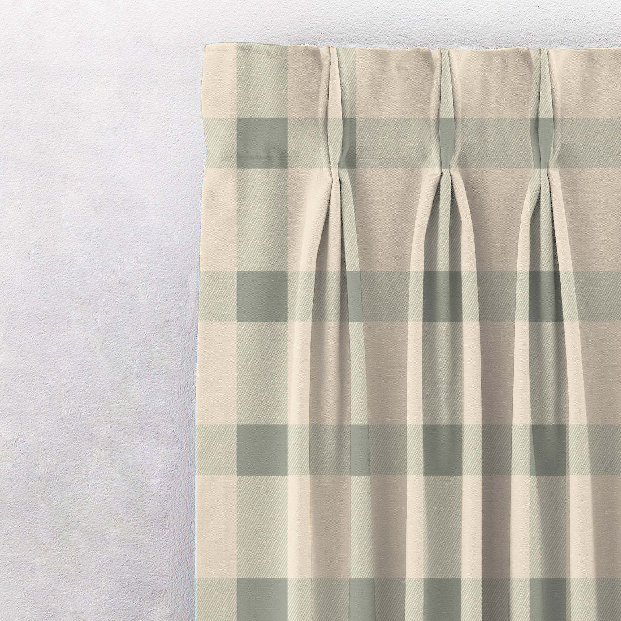 Digital Boho Printed Twill Textured Room Darkening Curtains Set Of 2 - DS535B
