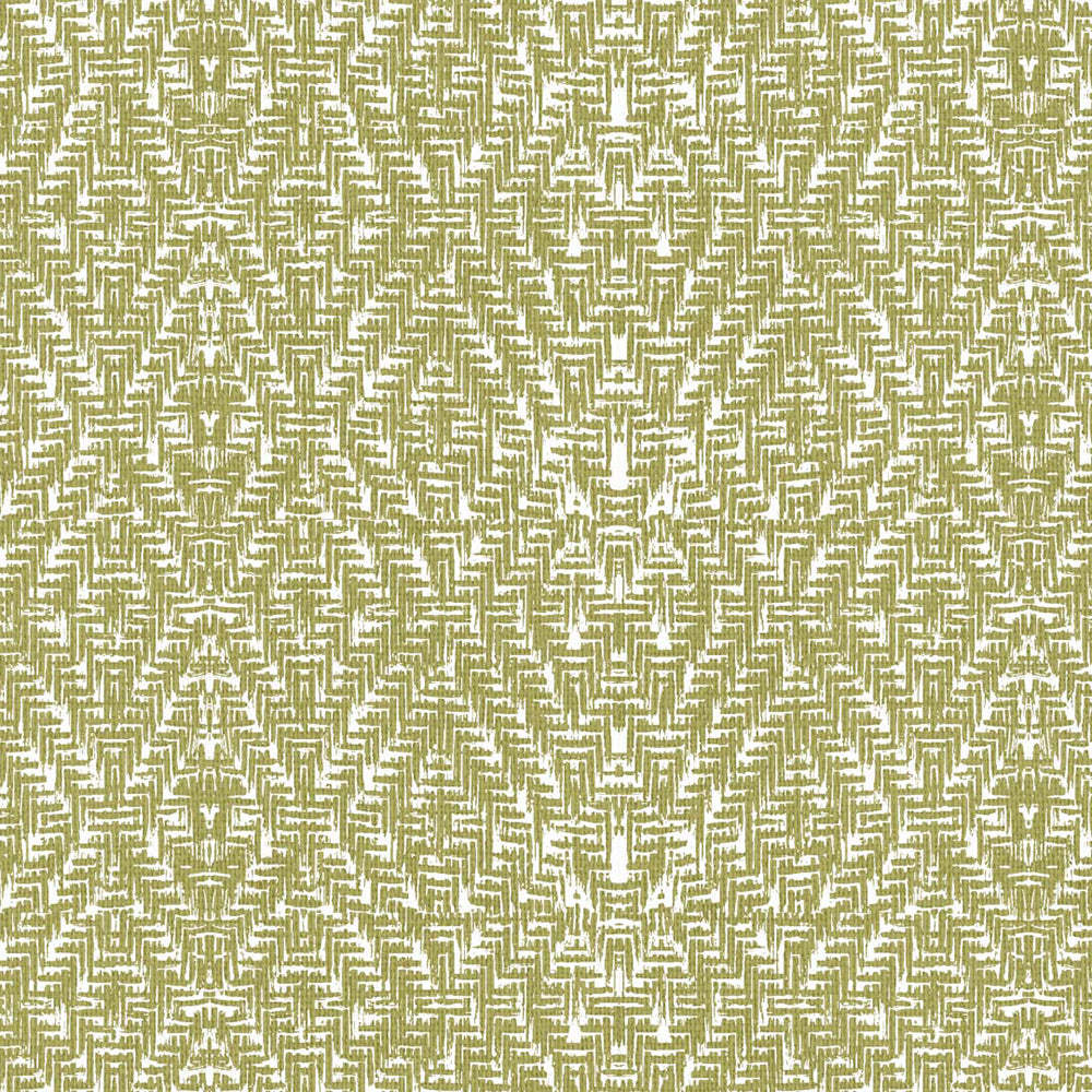 MacraMagic Geometric Winter Hazel Linen Sheer Curtain Set of 2 -(DS565E)