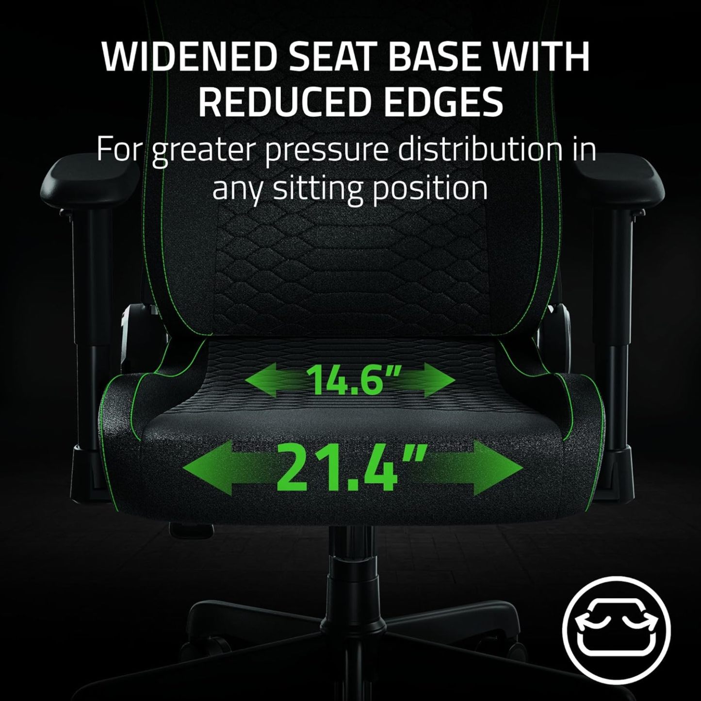 Razer Iskur V2 X Gaming Chair, Lumbar Support, Black