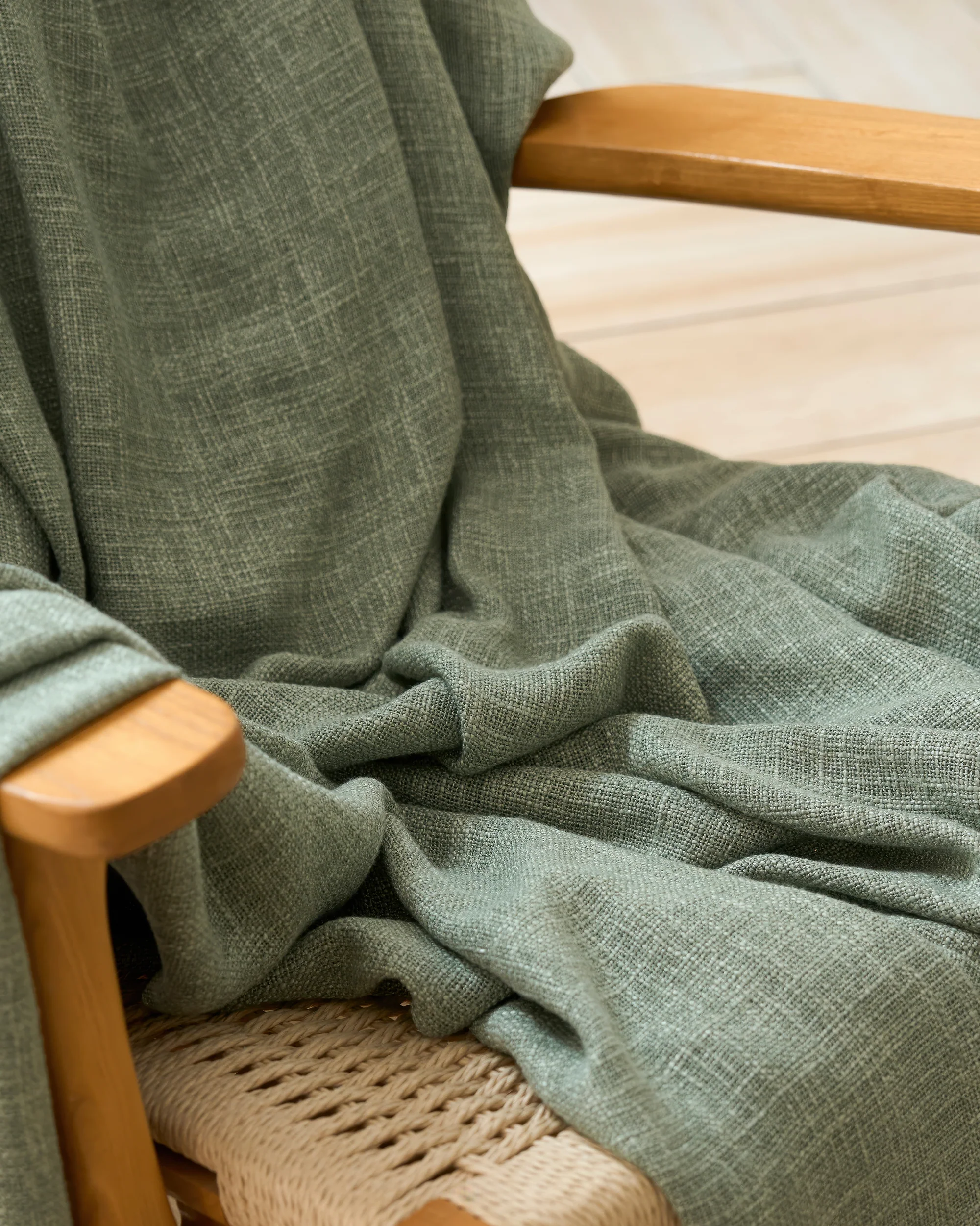 Jupiter Linen Look Soft Heavyweight Sheer Custom Curtain