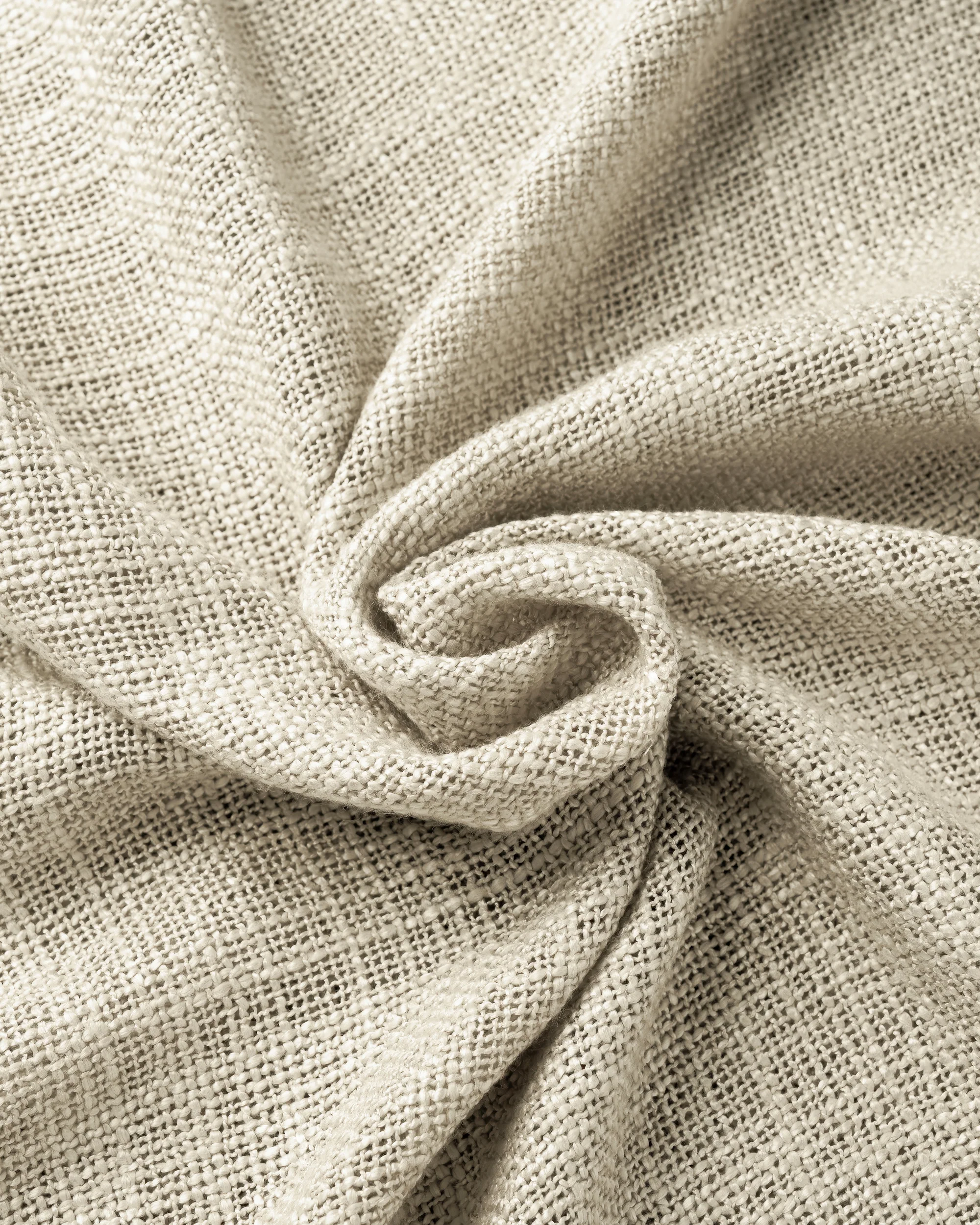 Jupiter Linen Look Soft Heavyweight Sheer Custom Curtain