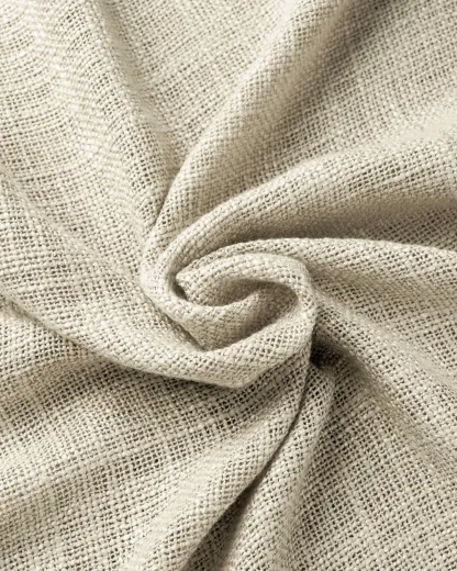 Jupiter Linen Look Soft Heavyweight Sheer Custom Curtain