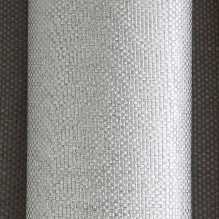Coconut Curtain in Pearl Grey Linen – Elegant Weave with Aluminum Eyelets