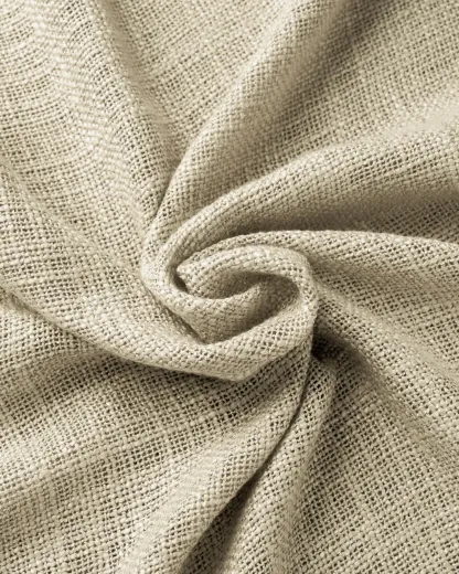 Jupiter Linen Look Soft Heavyweight Sheer Custom Curtain