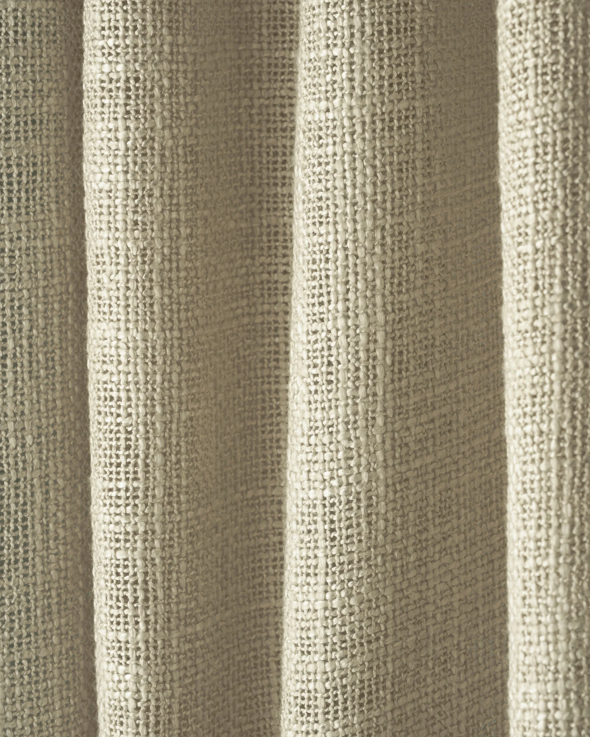 Jupiter Linen Look Soft Heavyweight Sheer Custom Curtain