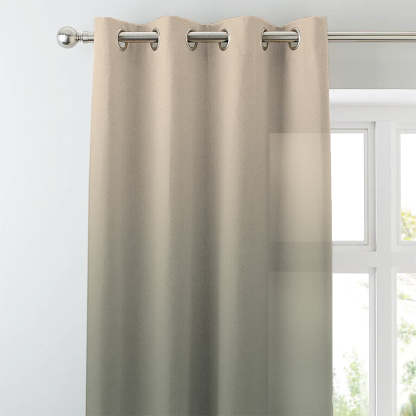 Digital Boho Printed Twill Textured Room Darkening Curtains Set Of 2 - DSBH04