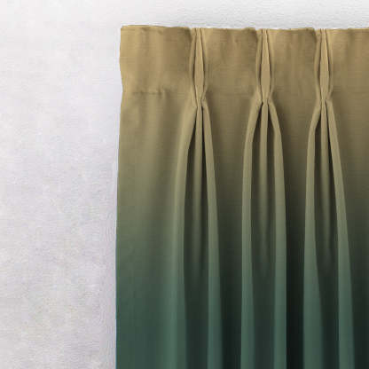 Elegant Ombre Print Room Darkening Curtain Set of 2. OMBRE24