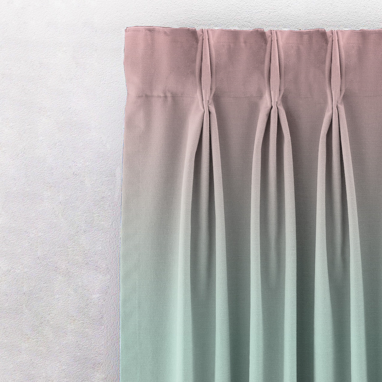 Elegant Ombre Print Room Darkening Curtain Set of 2. OMBRE25