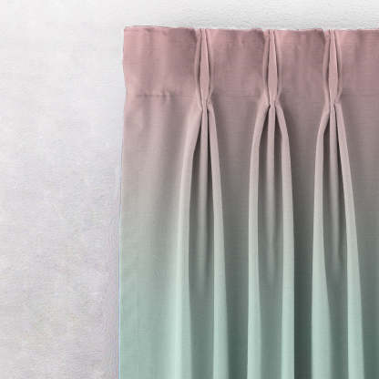 Elegant Ombre Print Room Darkening Curtain Set of 2. OMBRE25