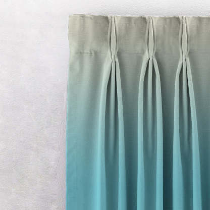 Floral Fantasy Floral & Ombre Print Combination Room Darkening Curtains Set Of 4 Door Curtain - (225AOMBRE26)
