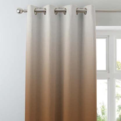 Elegant Ombre Print Room Darkening Curtain Set of 2. OMBRE22