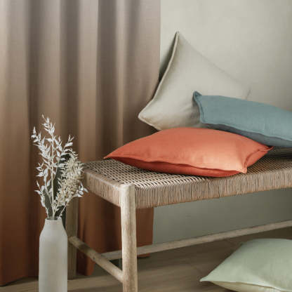 Elegant Ombre Print Room Darkening Curtain Set of 2. OMBRE22
