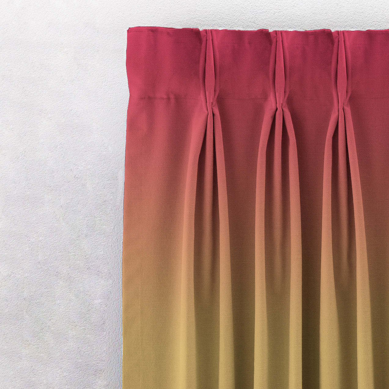 Elegant Ombre Print Room Darkening Curtain - Set of 2 - DSUTSV1