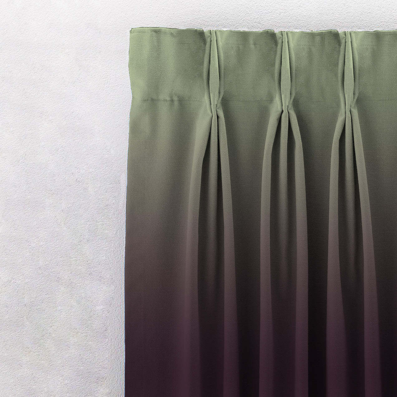 Elegant Ombre Print Room Darkening Curtain - Set of 2 - DSUTSV6