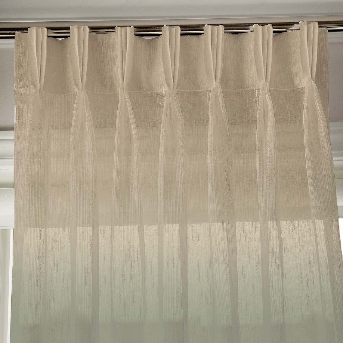 Digital Boho Printed Sheer Semi Transparent Curtain Set Of 2 - DSBH04SHR