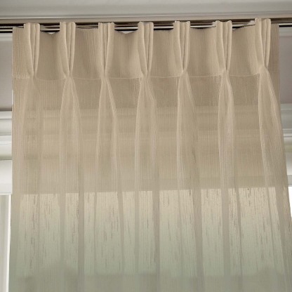 Digital Boho Printed Sheer Semi Transparent Curtain Set Of 2 - DSBH04SHR