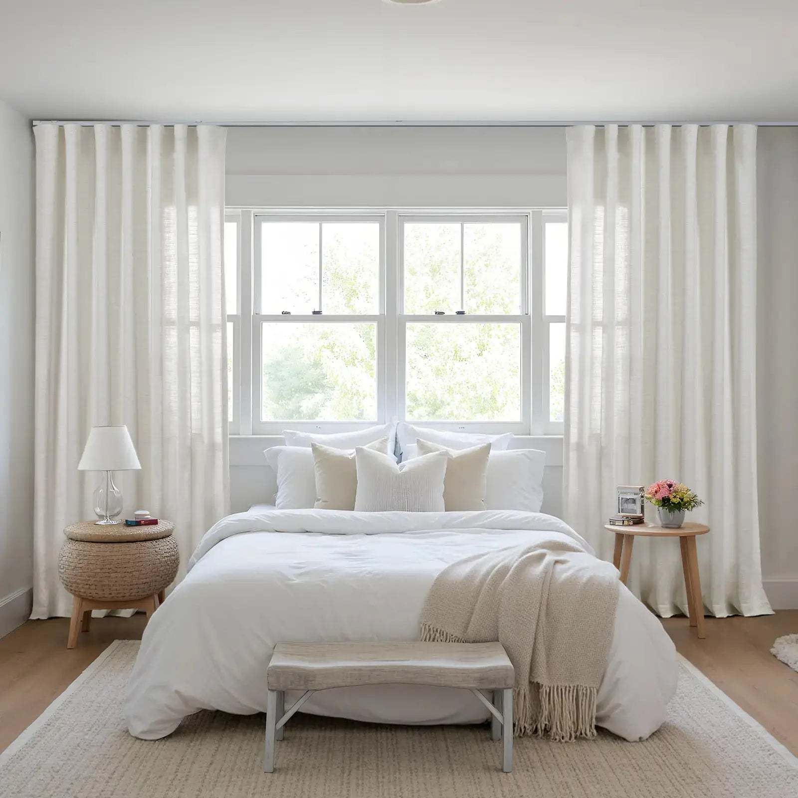 Liz Linen Ripple Fold Drapery -TWOPAGES