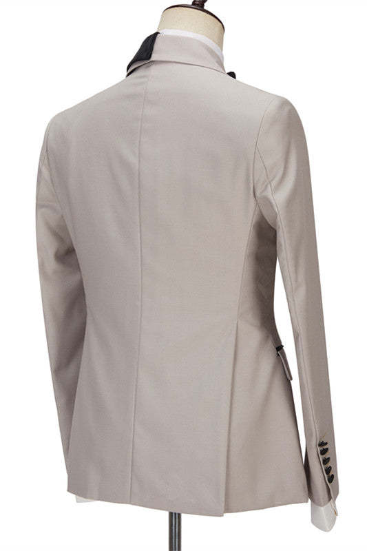 Glamorous David Beckham Royal Wedding Suit with Peaked Lapel