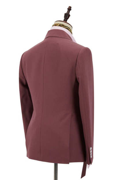 Modern Formal Blazer with Peaked Lapel for Men?��s Wedding