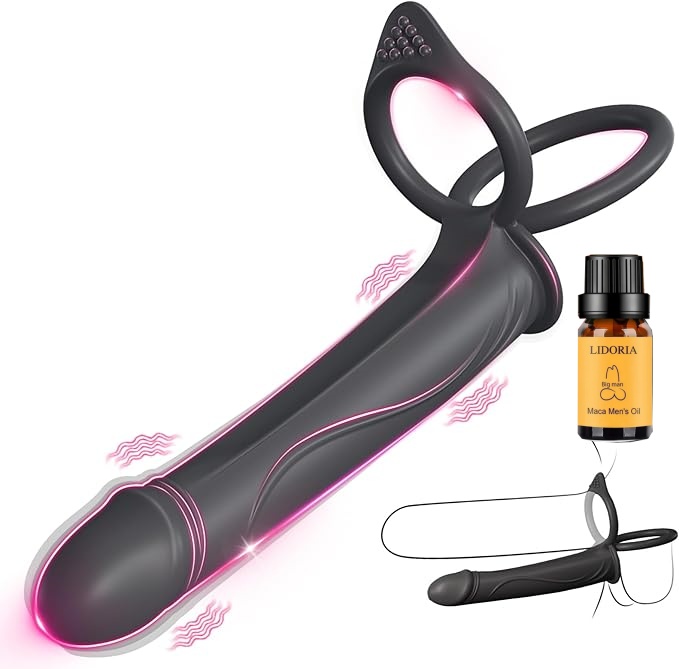 2025 Couple Supplies Supreme Series💥💥 -- Double Ring + Dildo⚔⚔