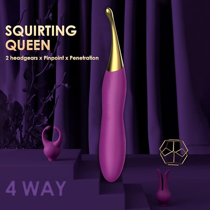 4 in 1 Vibrator Queen🏆🏆 - 8 Seconds Orgasm💖💖