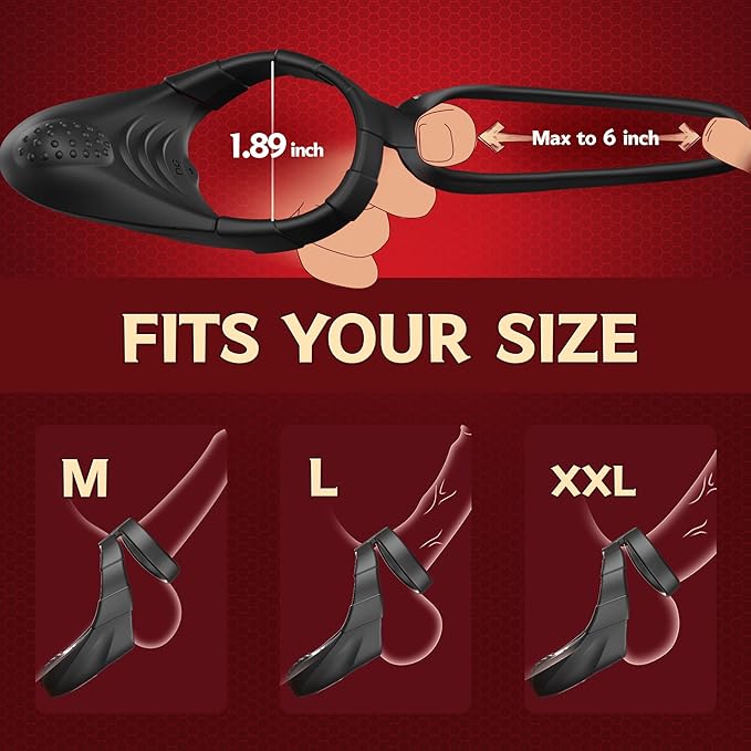 🎈Supreme Multi-Purpose Series from $39.8 Big Sale - 2 in 1 Cock Ring