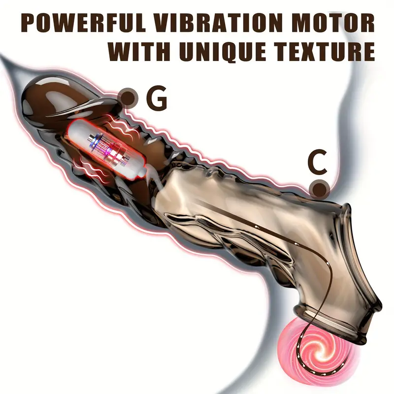 🔥2023 last hot style low price 💥💥-Reusable penis extension vibrator😍