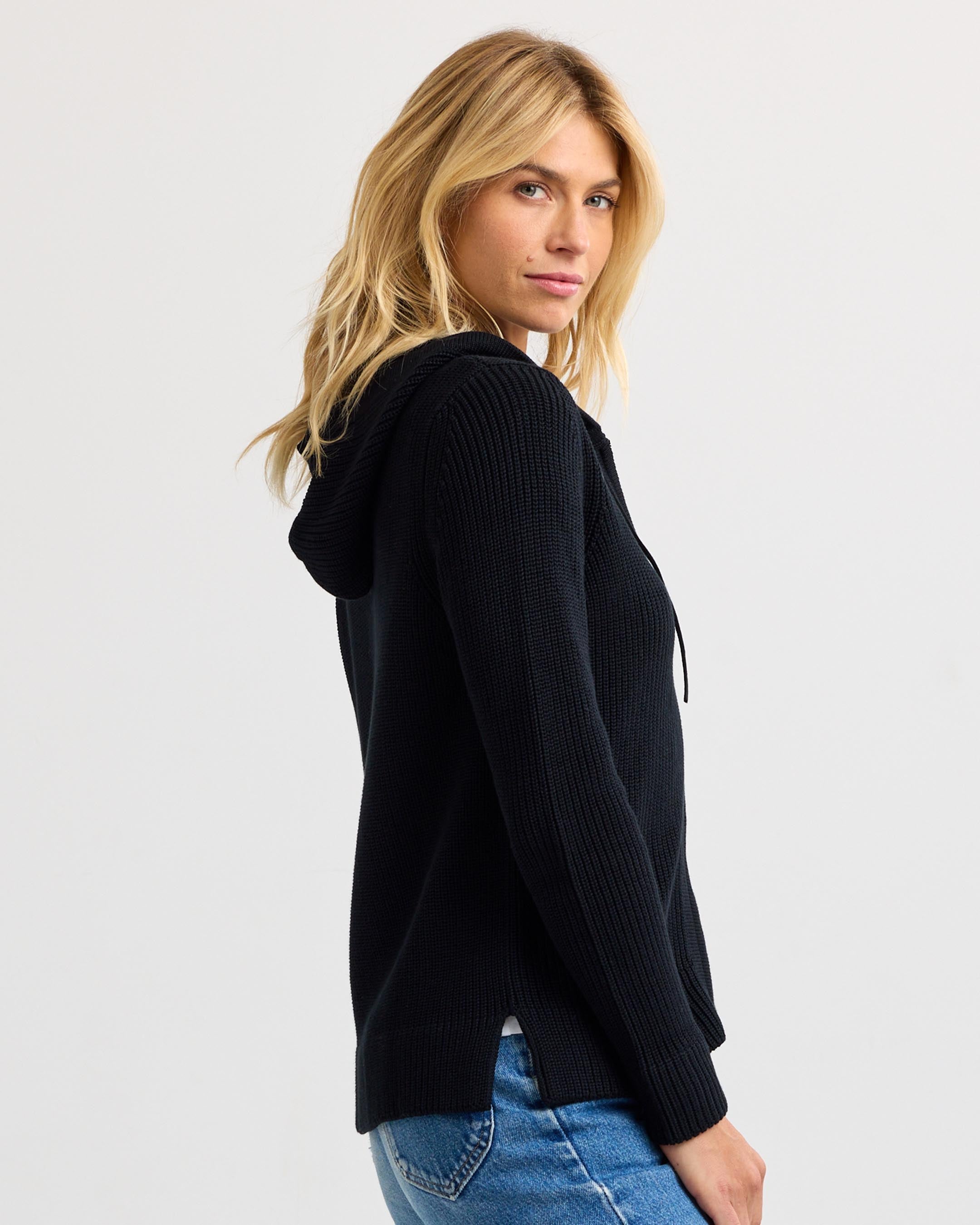 Women's Cotton Fisherman Zip Hoodie product image 42