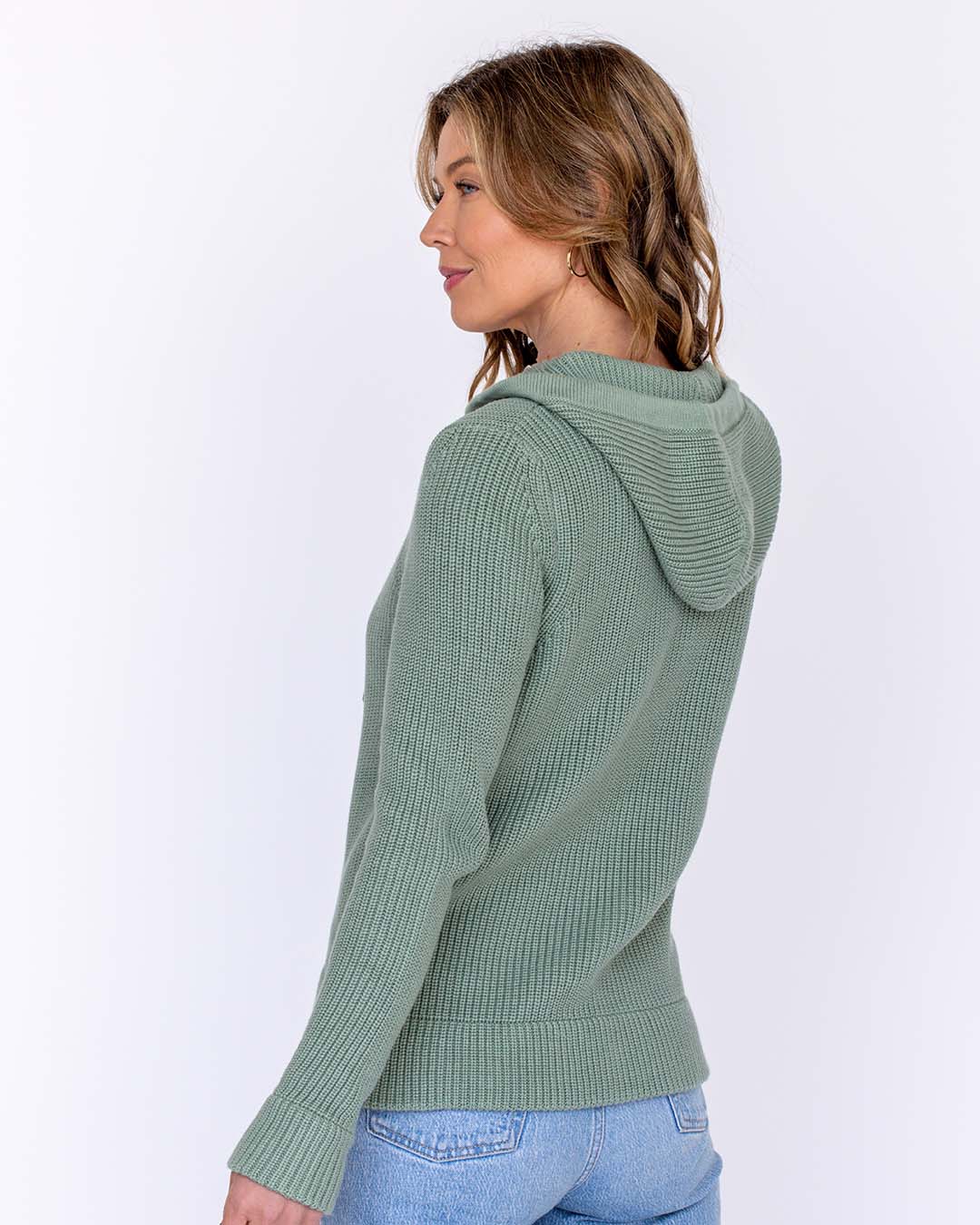 Women's Cotton Fisherman Zip Hoodie product image 21