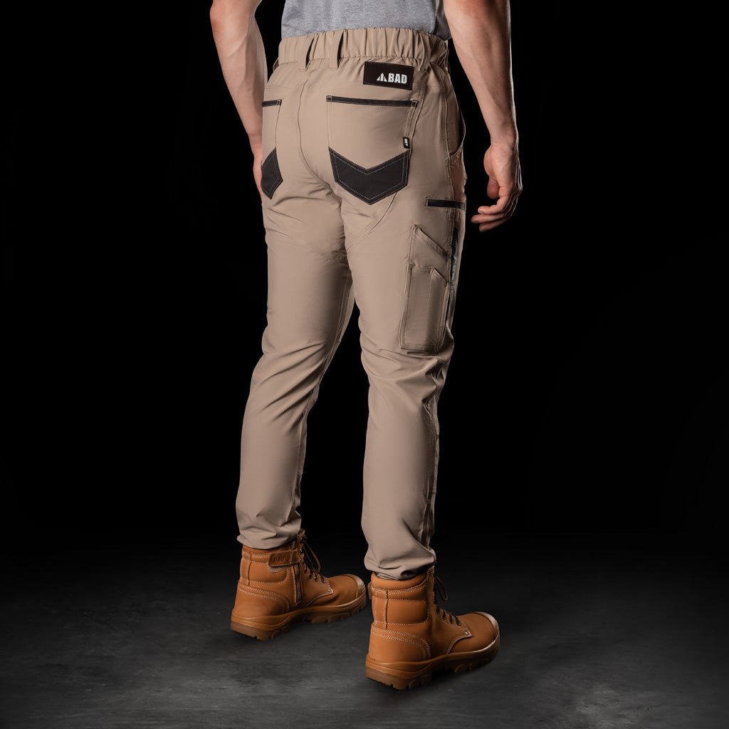 Men's Waterproof Elastic Waist Cuffed Work Pants product image 3