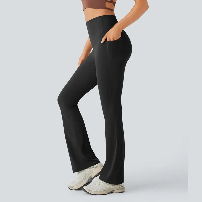 Aurora Base Women's High-Waisted Yoga Bootcut Leggings - XS-3XL media image 23