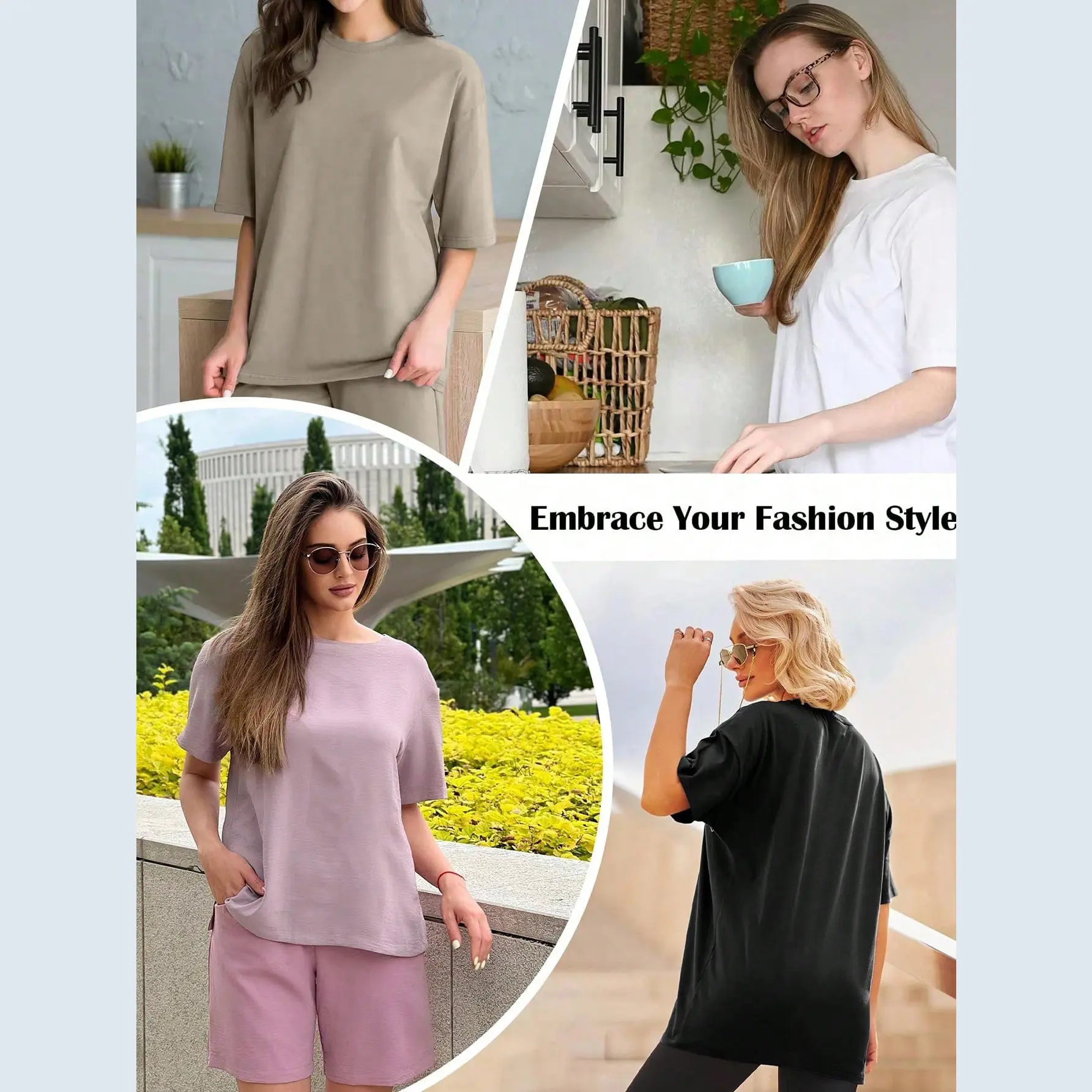Aurora Base Women's Multi-Color Workout T-Shirt Pack product image 8