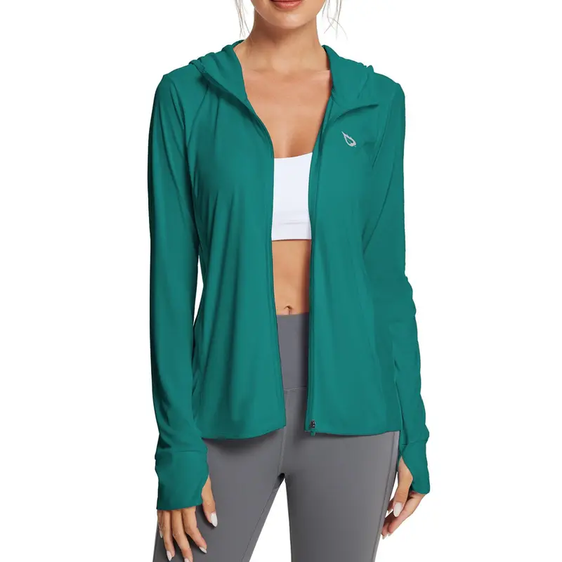 Aurora Base Women's UPF 50+ Lightweight Sun Protection Hoodie media image 14