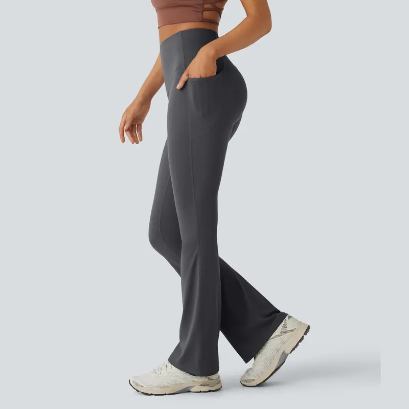 Aurora Base Women's High-Waisted Yoga Bootcut Leggings - XS-3XL media image 10