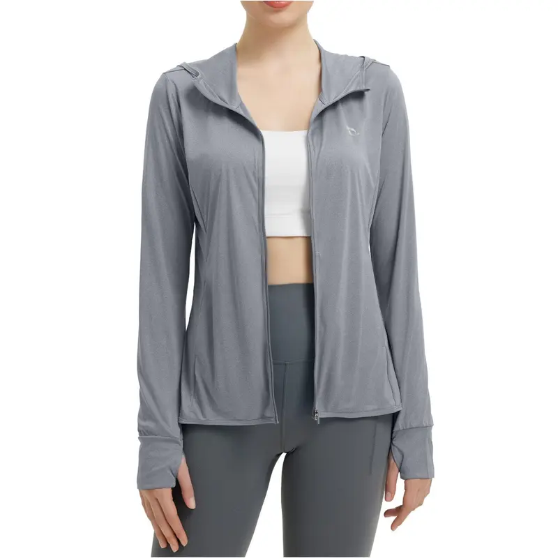 Aurora Base Women's UPF 50+ Lightweight Sun Protection Hoodie media image 16