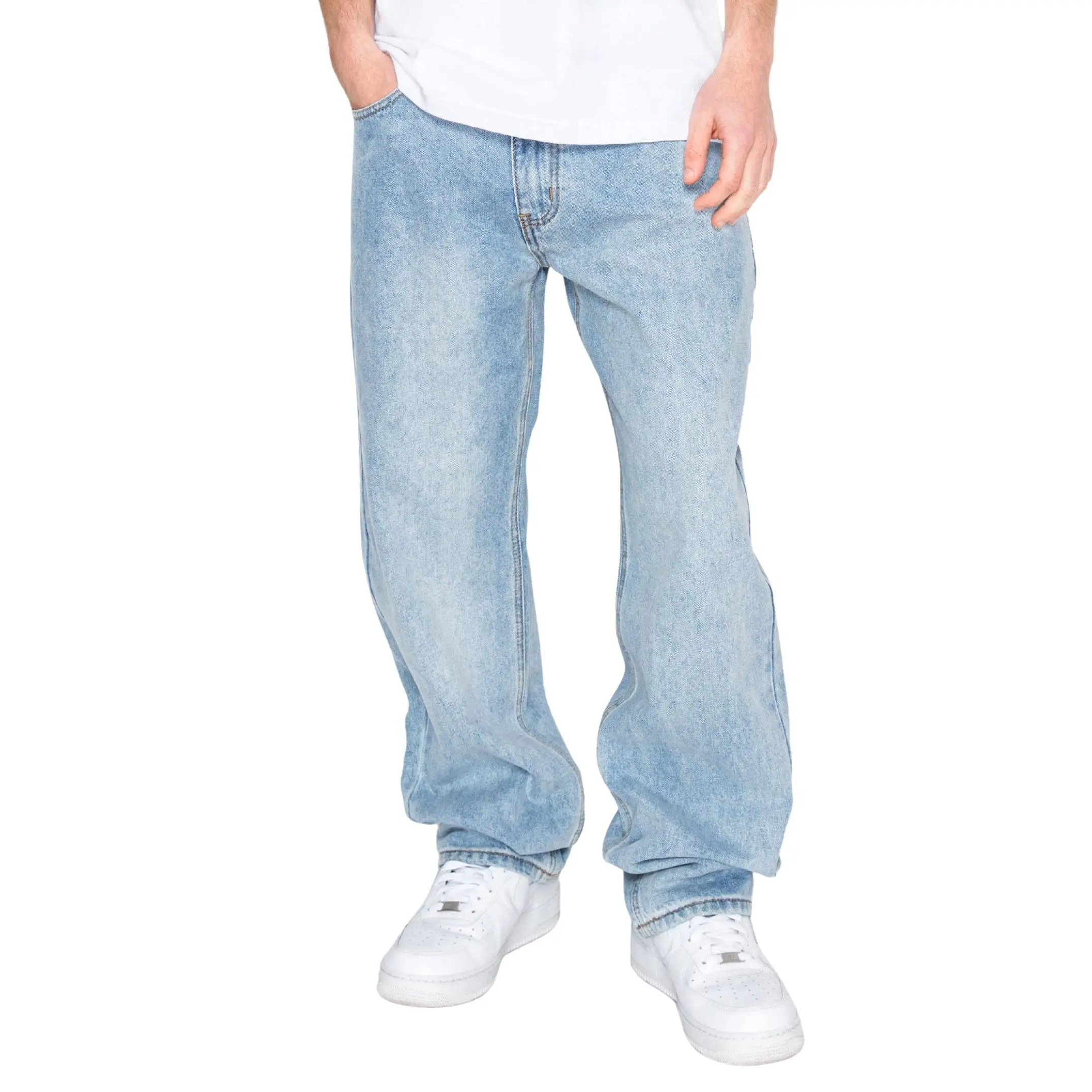 Men's 13oz Cotton Baggy Denim Jeans product image 1