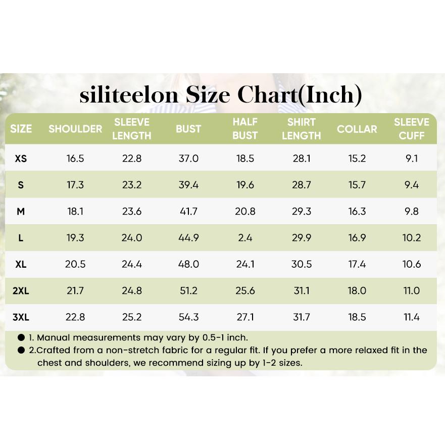 Siliteelon Striped Button Down Shirts for Women Dress Shirts for Spring and Summer Old Money Outfits Long Sleeve Collared Office Work Shirt with Pocket Comfy Business Casual & Chic | Designer Style Inspo tiktokshopspringglowup Summervibes