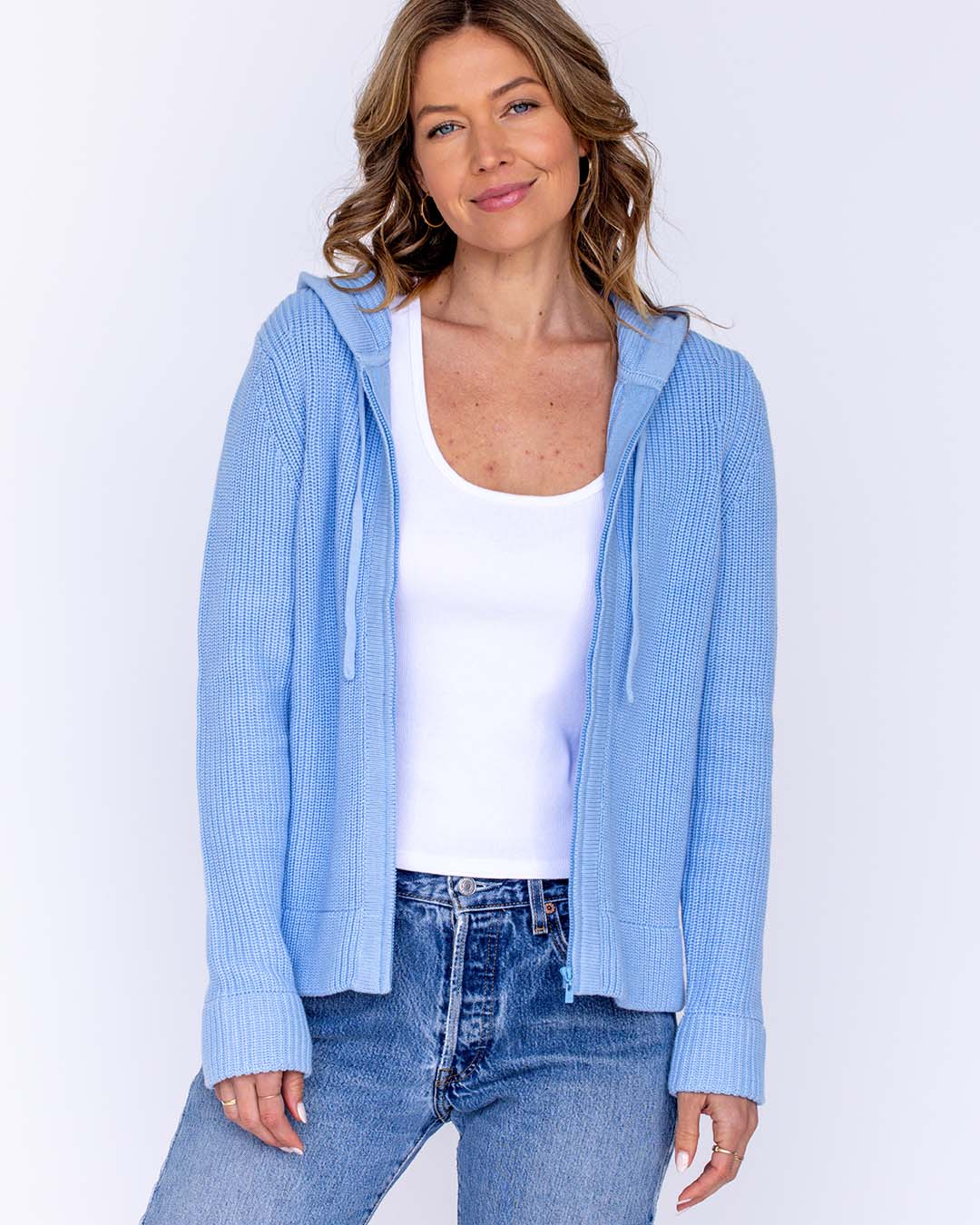 Women's Cotton Fisherman Zip Hoodie product image 25