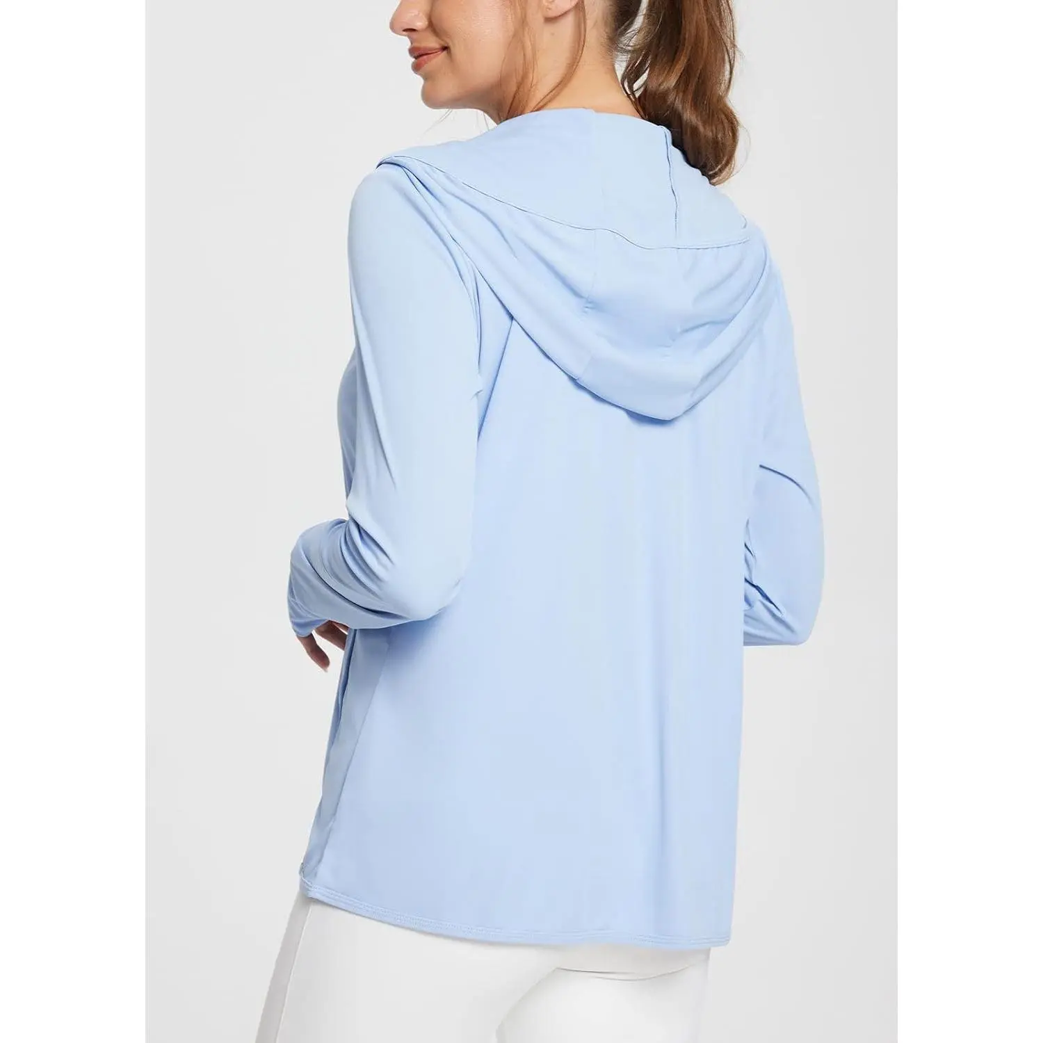 Aurora Base Women's UPF 50+ Lightweight Sun Protection Hoodie media image 4