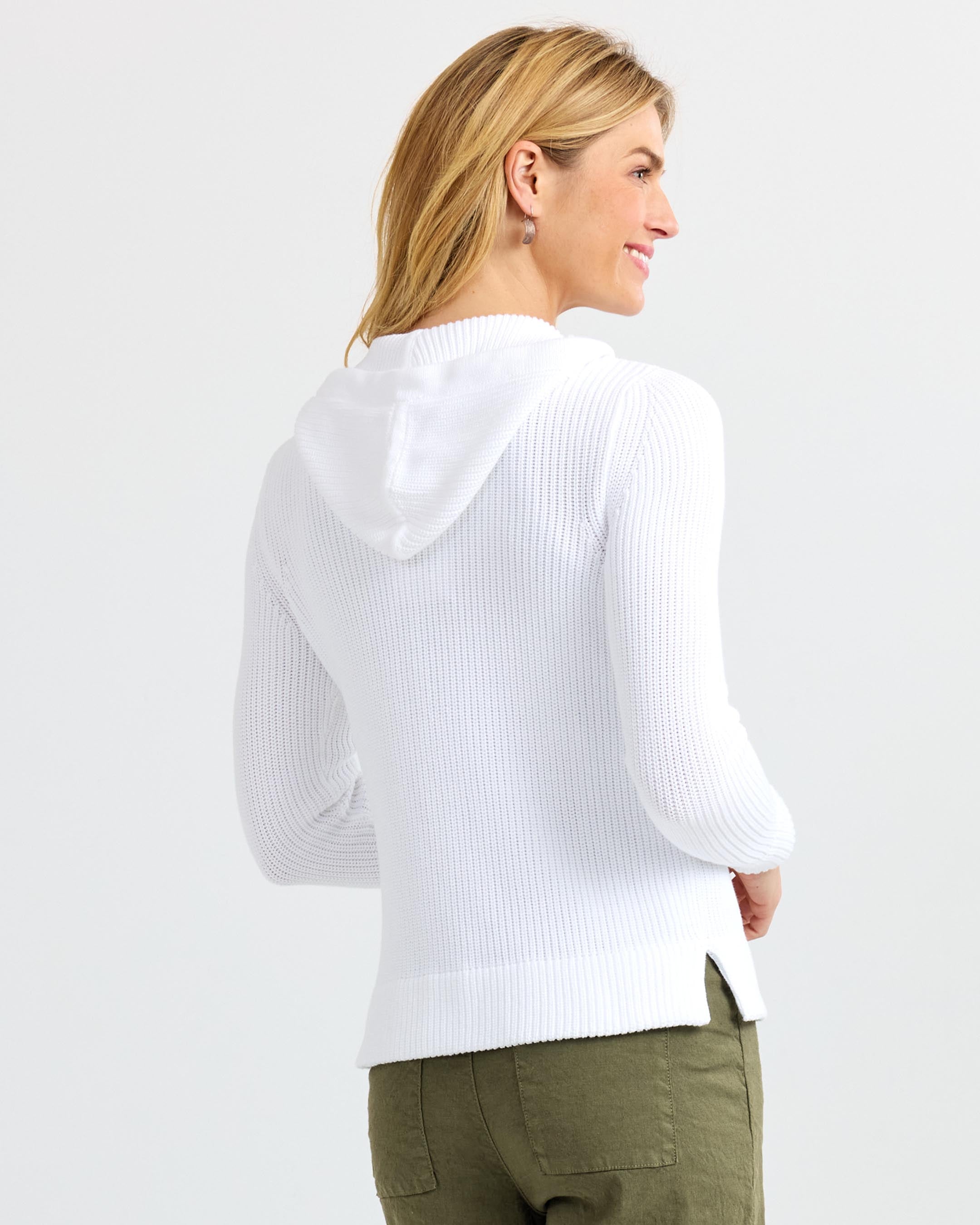 Women's Cotton Fisherman Zip Hoodie product image 14