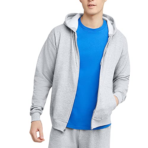 Men's Zip Hoodie Ash