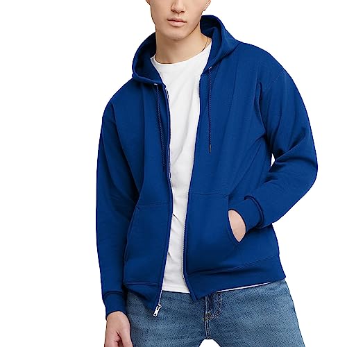 Men's Zip Hoodie Deep Royal