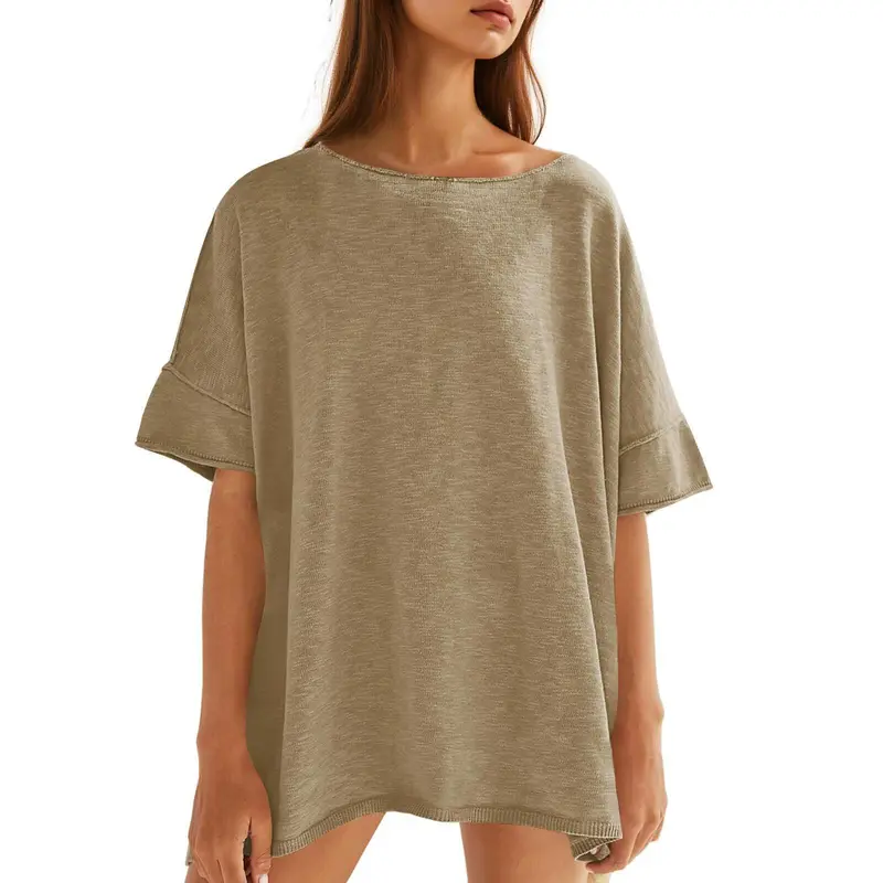 Women's oversized casual t-shirt product image 21