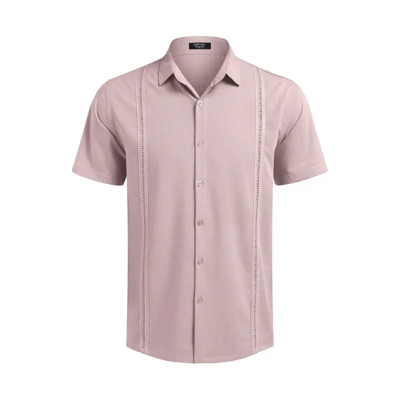 Men's Cuban Guayabera Short Sleeve Shirt product image 9