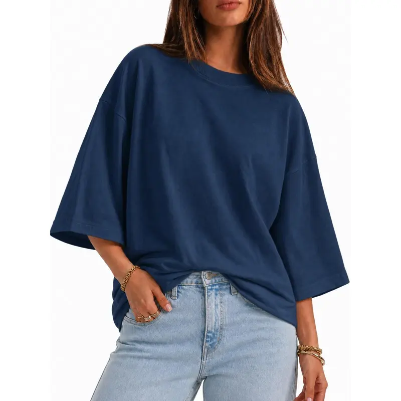 Women's oversized cotton t-shirt product image 19